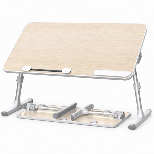 💻 Adjustable Laptop Desk | Foldable Bed Tray | Sofa & Bedroom | Portable Workstation